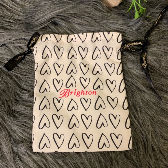 Brighton Jewelry Brighton Heart Cinch Jewelry Dust Storage Bag